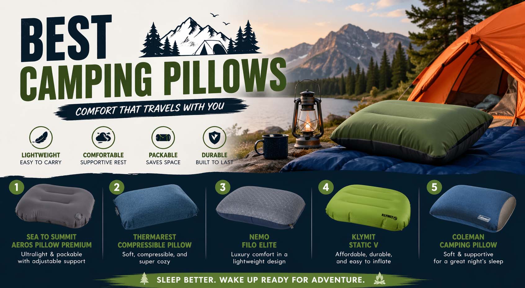 Best Camping Pillows