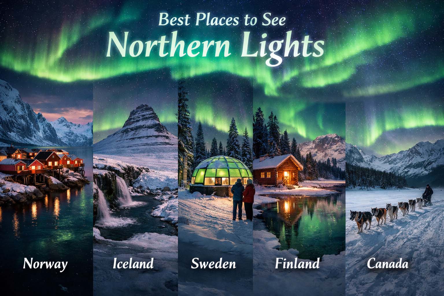 Best Places to See Northern Lights