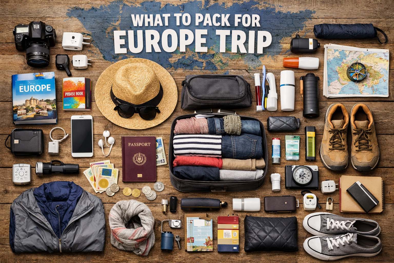 What to Pack for Europe Trip