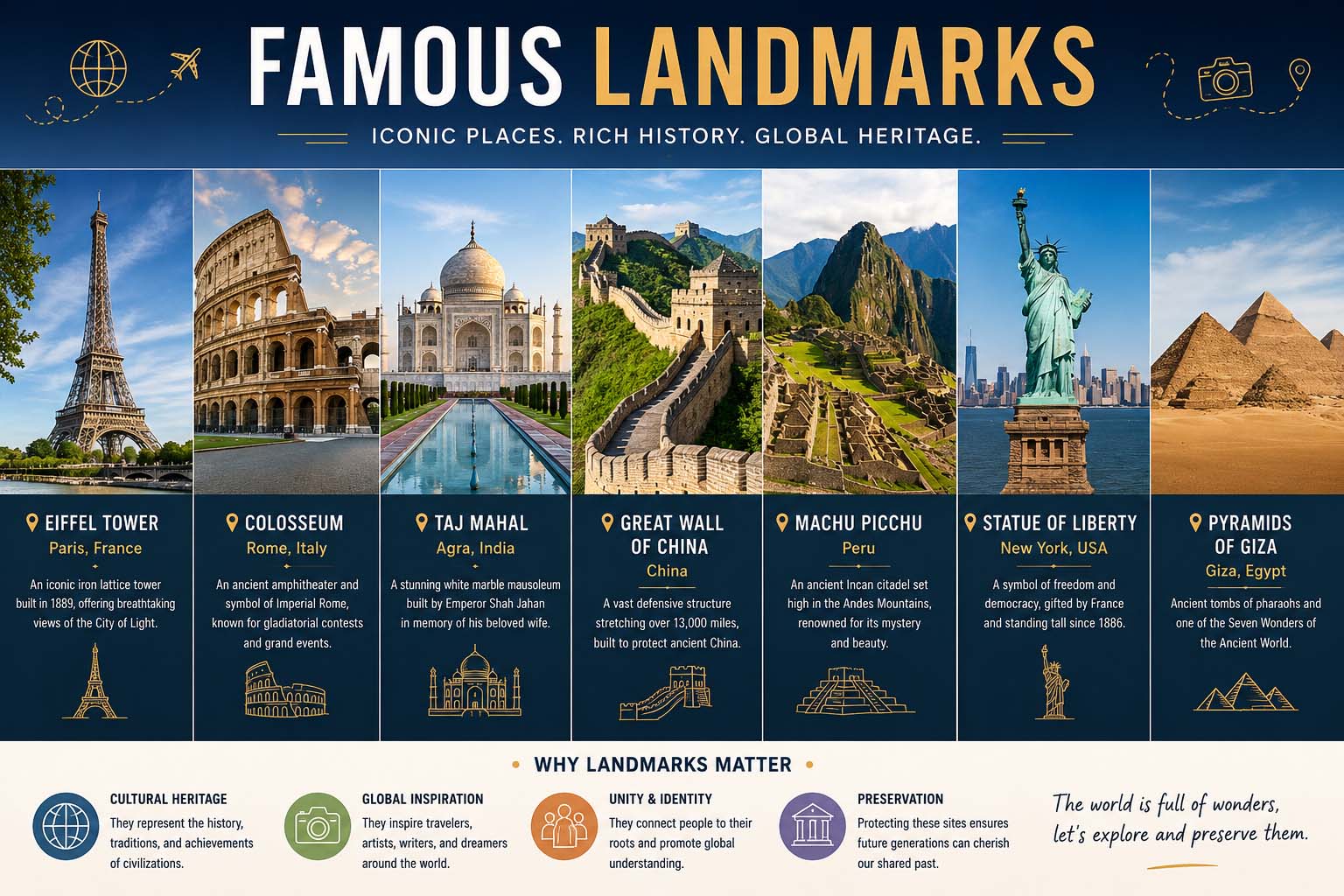 famous landmarks