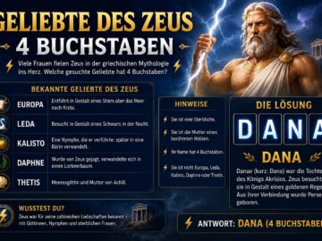 geliebte des zeus 4 buchstaben