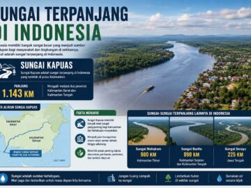sungai terpanjang di indonesia