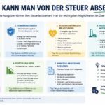 Was Kann Man Von Der Steuer Absetzen? Die Wichtigsten Möglichkeiten Einfach Erklärt was kann man von der steuer absetzen