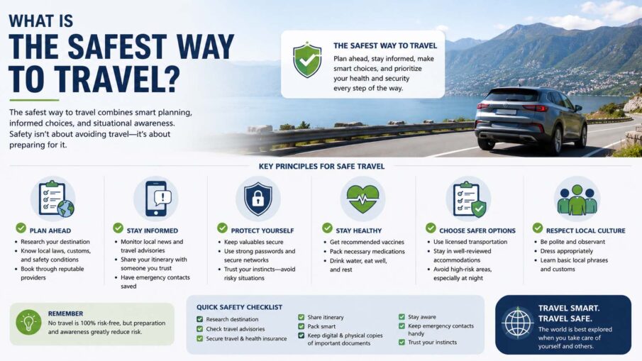what is the safest way to travel