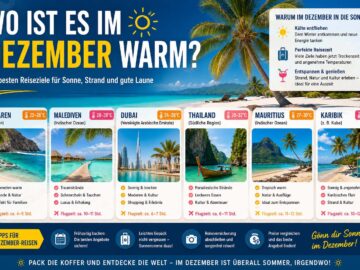 wo ist es im dezember warm