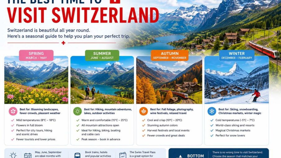 best time to visit switzerland