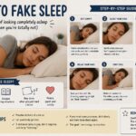 how to fake sleep