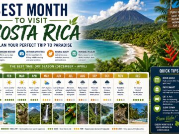 best month to visit costa rica