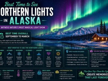 best time to see northern lights in alaska