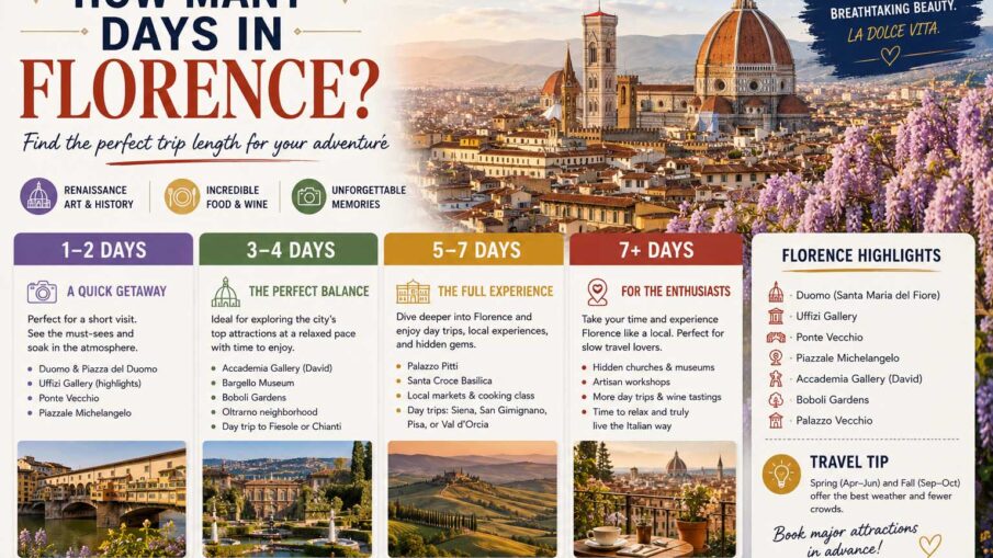 how many days in florence