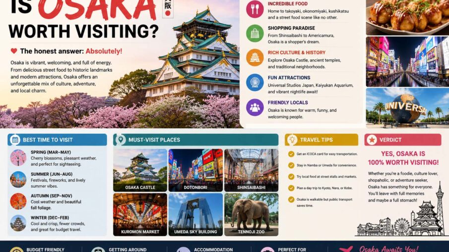 is osaka worth visiting