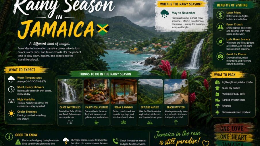 rainy season in jamaica