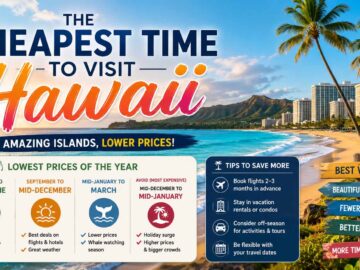 cheapest time to visit hawaii