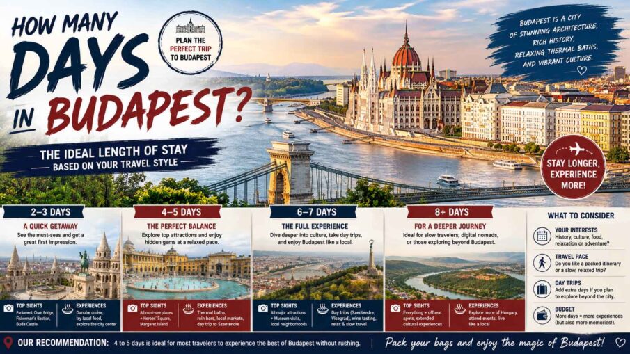 how many days in budapest