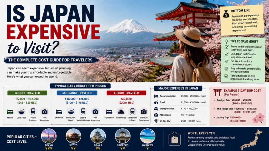 is japan expensive to visit