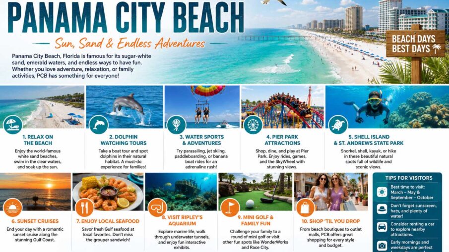 things to do in panama city beach