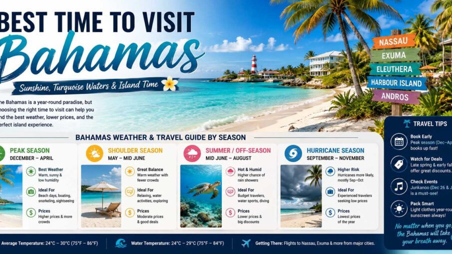 best time to visit bahamas
