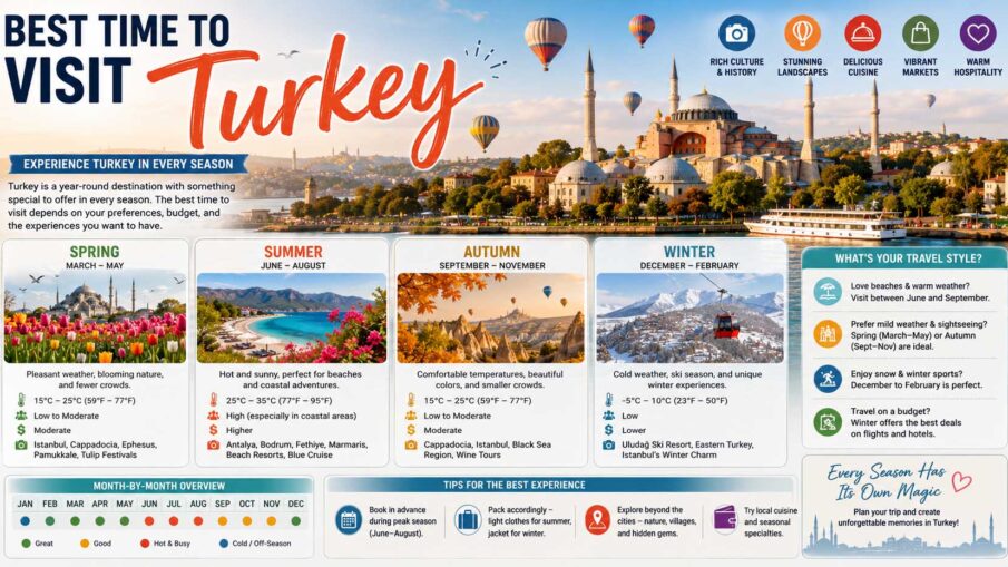 best time to visit turkey