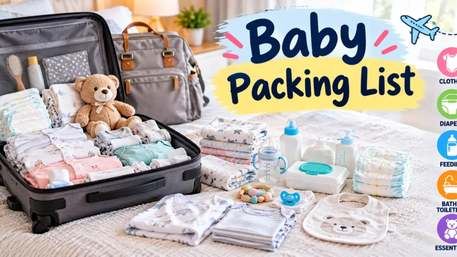 baby packing list